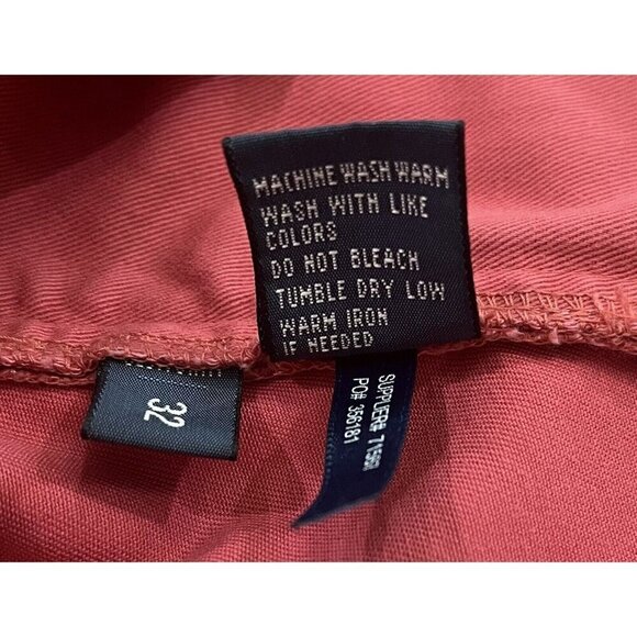 Polo Ralph Lauren Mens Prospect Shorts Size 32 Pink 100% Cotton (B4) - Picture 6 of 6